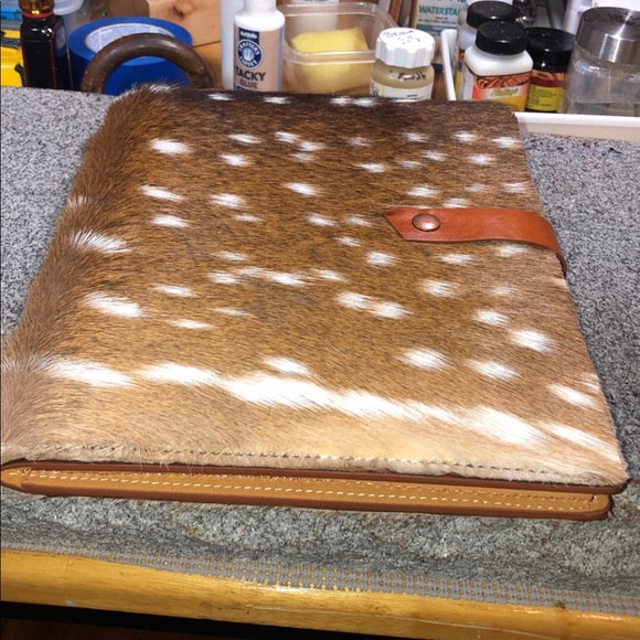 Mini and regular padfolio hand tooled - Picture 2 of 6